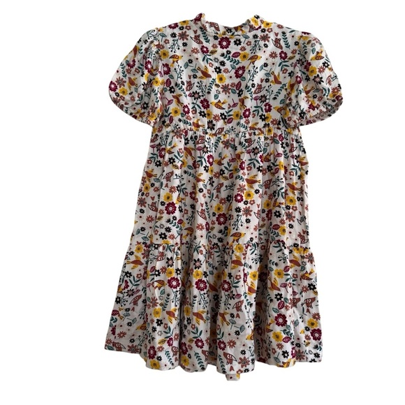 Wonder Nation Floral Dress Short Sleeve Toddler Girls 3T NWT - Picture 4 of 8
